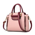 Women's bag 2025 new fashion women's bags hit color hand-held  bag Europeand the United States all-match shoulder messenger bag - Image 11