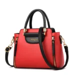 Women's bag 2025 new fashion women's bags hit color hand-held  bag Europeand the United States all-match shoulder messenger bag - Image 10