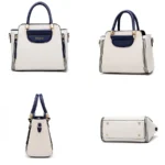 Women's bag 2025 new fashion women's bags hit color hand-held  bag Europeand the United States all-match shoulder messenger bag - Image 5