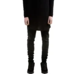 New Men Black Ripped Skinny Jeans Hip Hop swag Denim Scratched Biker Jeans Joggers pants Famous Brand Designer Men Trousers - Image 8