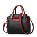 Women's bag 2025 new fashion women's bags hit color hand-held  bag Europeand the United States all-match shoulder messenger bag - Image 9