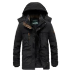Men Long Down Jackets Hooded Casual Overcoats Warm Parkas High Quality Male Winter Jackets Outdoor Long Coats Winter Clothing 5X - Image 9