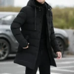 Winter Mens Jackets Men Hooded Casual Long Down Jackets Thicker Warm Parkas New Male Outwear Winter Coats Slim Fit Jackets Size - Image 3