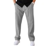 2025 New Thin Pants Men's Spring/Summer Loose Straight Leg Sports Casual Pants American Oversize Long Leg Pants - Image 6