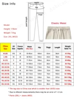 Men's Straight Sweatpants Wide Leg Cotton Track Pants Drawstring Letter Sports Baggy Pants Casual Long Trousers Big Size 8XL - Image 6