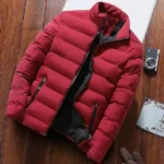 Men's White Duck Down Jacket Warm Hooded Thick Puffer Jacket Coat Male Casual High Quality Overcoat Thermal Winter Parka Men - Image 3