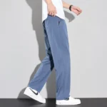 2025 Summer Thin Men's Soft Lyocell Casual Pants Breathable Fashion Solid Color Simple Male Trousers Brand Clothing - Image 5