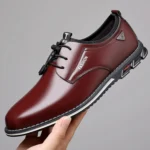 Shoes Men Dress Slip on Mens Casual Oxford Shoe Moccasin Male Footwear Pointed Toe Shoes for Men Flat Zapatillas Hombre