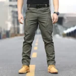 IX9 tactical overalls pants four seasons wear men's assault pants outdoor camouflage training pants wear-resistant multi-pocket - Image 7