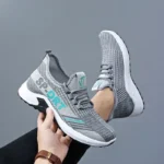 2025 Men's shoes,  fashionable sports shoes, casual shoes,breathable running shoes, outdoor walking training tennis shoes ﻿ - Image 2