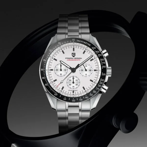 S67453126f0324ede82ca36398f94e89d9.webp 2025 New PAGANI DESIGN 1701 V5 Men's Watches Luxury Quartz Watch Men Sports Speed Chronograph AR Sapphire glass 100M Waterproof - Image 1