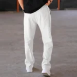 2025 New Thin Pants Men's Spring/Summer Loose Straight Leg Sports Casual Pants American Oversize Long Leg Pants - Image 2