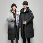 Winter Mens Down Parkas High-quality -30 Outdoor Snowfield Down Jackets Long Male White Duck Thicked Warm Hooded Jacket Coat - Image 5