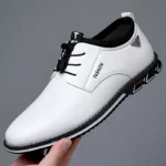 Shoes Men Dress Slip on Mens Casual Oxford Shoe Moccasin Male Footwear Pointed Toe Shoes for Men Flat Zapatillas Hombre - Image 4