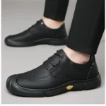 Handmade Shoes Leather Casual Shoes For Men Shoes Platform Walking Shoe Outdoor Footwear Men's Casual Shoe - Image 6