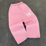 Y2K Man Pants Cargo Joggers vintage Casual Embroidered Cotton sweatpants Men Women NEW fashion Wide Leg Pants merican Streetwear - Image 8