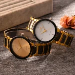 ORLANDO Men Luxury Watches New Arrived Cool Black Gold Quartz Steel Wristwatch Exquisite Masculino Relogio Fashion Clock - Image 4