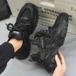 Men's Shoe High Quality Breathable Comfortable Casual Students Shoes Outdoor Fashion Versatile Anti Slip Luxury Men's Sneakers - Image 2