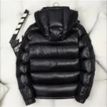 Mens Glossy Parka Casual White Duck Hooded Down Jacket Waterproof Windproof Ski Thick Warm Outwear Men Winter Fashion Shiny Coat - Image 3