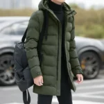 Winter Mens Jackets Men Hooded Casual Long Down Jackets Thicker Warm Parkas New Male Outwear Winter Coats Slim Fit Jackets Size - Image 8