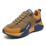 Thick Sole Mens Sneakers Fashion Man Shoe Versatile Vulcanized Shoe Lace Up Outdoor Running Shoes Anti-slip Zapatillas De Hombre - Image 9
