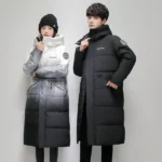 Winter Mens Down Parkas High-quality -30 Outdoor Snowfield Down Jackets Long Male White Duck Thicked Warm Hooded Jacket Coat - Image 3
