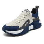 Thick Sole Mens Sneakers Fashion Man Shoe Versatile Vulcanized Shoe Lace Up Outdoor Running Shoes Anti-slip Zapatillas De Hombre - Image 11