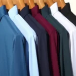 Premium Men's Ultra-Stretch Shirt - High-Quality Silky Business Formal Long-Sleeve Shirt for Social and Casual Wear - Image 2