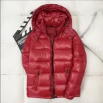 Mens Glossy Parka Casual White Duck Hooded Down Jacket Waterproof Windproof Ski Thick Warm Outwear Men Winter Fashion Shiny Coat - Image 5