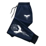 New Arrival Men's Jogger Pants Autumn Winter Casual Sporty Sweatpants Home Outdoor Comfort Trousers Ancient Viking Raven - Image 3