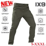 IX9 tactical overalls pants four seasons wear men's assault pants outdoor camouflage training pants wear-resistant multi-pocket - Image 5