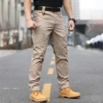 IX9 tactical overalls pants four seasons wear men's assault pants outdoor camouflage training pants wear-resistant multi-pocket - Image 2