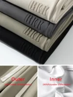 Men's Straight Sweatpants Wide Leg Cotton Track Pants Drawstring Letter Sports Baggy Pants Casual Long Trousers Big Size 8XL - Image 2