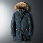 Thick Puffer Jacket Parkas Overcoat Men's Winter Parka Men White Duck Down Removable Cap Mens High Quality Thermal Down Jacket