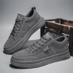 Men's Shoes 2025 New Spring Work Safety Shoes, Anti-slip, Wear-resistant, Versatile Casual Sports Work Shoes, Men's Board Shoes
