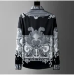 2025 Brand Palace Style Shirta Men Luxury Business Social Dress Shirt Long Sleeved Casual Banquet Party Blouse Men Clothing - Image 3