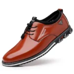 Shoes Men Dress Slip on Mens Casual Oxford Shoe Moccasin Male Footwear Pointed Toe Shoes for Men Flat Zapatillas Hombre - Image 6