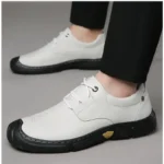 Handmade Shoes Leather Casual Shoes For Men Shoes Platform Walking Shoe Outdoor Footwear Men's Casual Shoe - Image 2