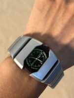 1pc Y2K Futuristic Vintage Quartz Watch, Fashionable Personalized High-Tech Waterproof Men's Watch, High-Quality Retro Men's Wristwatch - Image 2