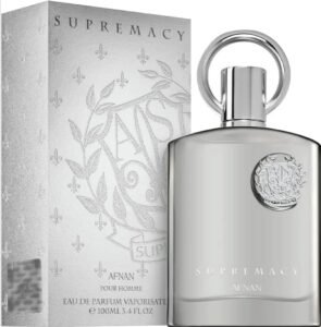 AFNAN Supremacy Silver Eau De Parfum for Men, 100 ML