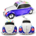 Car Bluetooth Portable Speaker with LED AUX USB FM Rechargeable